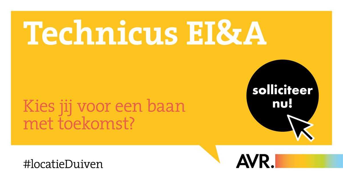 In de rol van Technicus EIA bij AVR Duiven krijg je de kans om vooruit te kijken en de toekomst van onze installaties vorm te geven. Jij zorgt voor betrouwbare installaties door te werken aan een lange termijn onderhoudsplan. werkenbijavr.nl/vacature/techn…