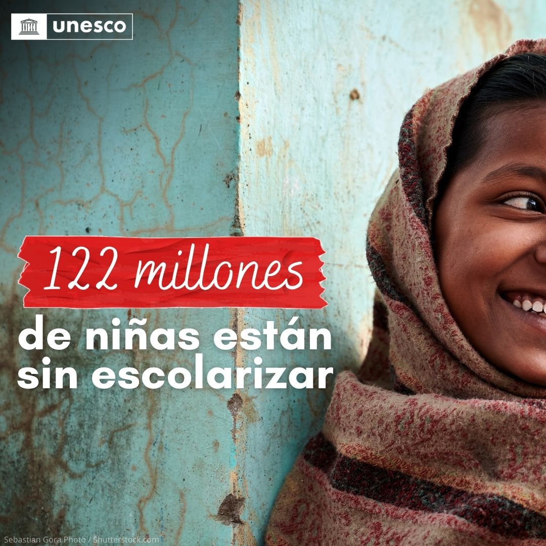 La educación es un derecho, no un privilegio.

Millones de niñas sin acceso a la escuela enfrentan una violación grave de su #DerechoALaEducación, desperdiciando su inmenso potencial.

¡Que nadie se quede atrás! on.unesco.org/3ZSutno #DíaDeLaNiña