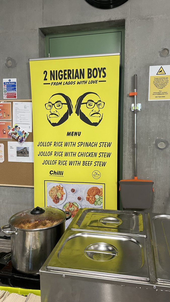 Yesterday, #TeamEgress celebrated World Mental Health Day and Black History Month by enjoying lunch from a black business while prioritising our team’s well-being. 

We hope everyone took time to prioritise their mental health and thank you to 2 Nigerian Boys for a great lunch!