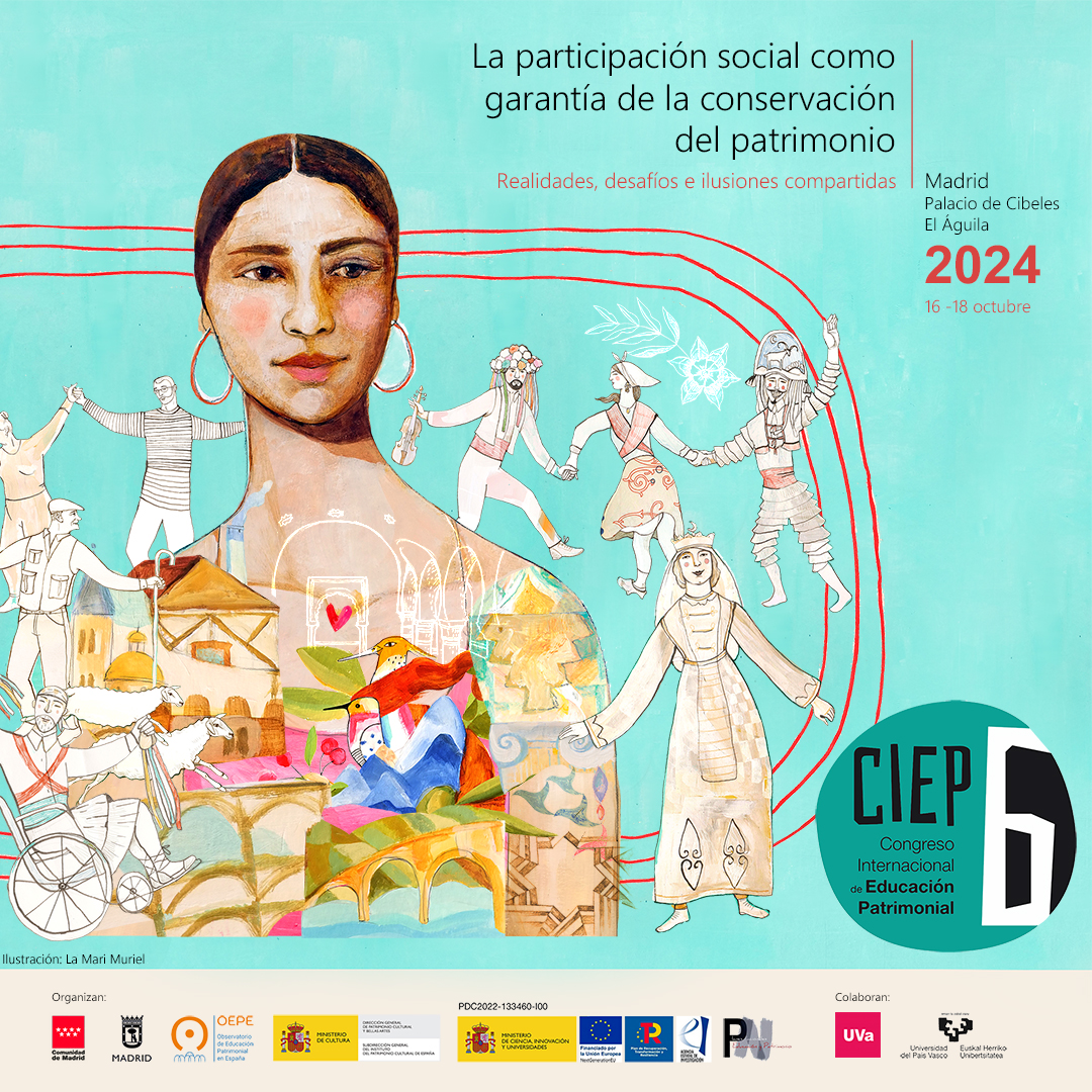 Almazuela (@almazuela_org) on Twitter photo La VI edición del Congreso Internacional de Educación Patrimonial #CIEP6 se celebrará del 16 al 18 de octubre de 2024 en el Centro El Águila de Madrid y nosotras no podíamos perdérnoslo. Nuestra compañera Myriam de <a href="/acep_cat/">Associació Catalana d'Educació Patrimonial</a> estará por ahí. Inscríbete aquí congresociep.es/inscripcion/ La VI edición del Congreso Internacional de Educación Patrimonial #CIEP6 se celebrará del 16 al 18 de octubre de 2024 en el Centro El Águila de Madrid y nosotras no podíamos perdérnoslo. Nuestra compañera Myriam de <a href="/acep_cat/">Associació Catalana d'Educació Patrimonial</a> estará por ahí. Inscríbete aquí congresociep.es/inscripcion/
