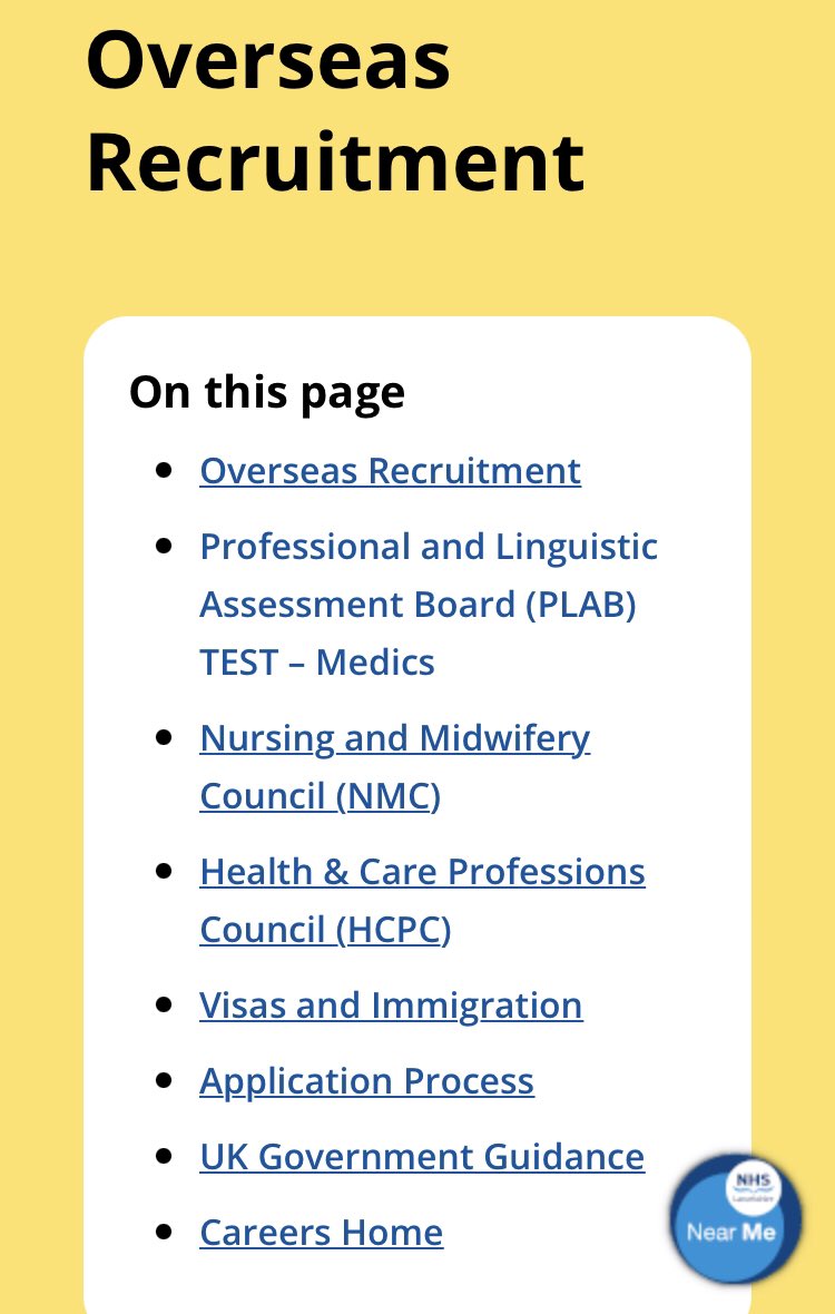 NHS is recruiting overseas healthcare workers with certificate of sponsorship(COS) and relocation support. This is an awesome opportunity for care workers who are interested in moving to the UK🇬🇧. If you would like to explore this opportunity, click the link below to read more,