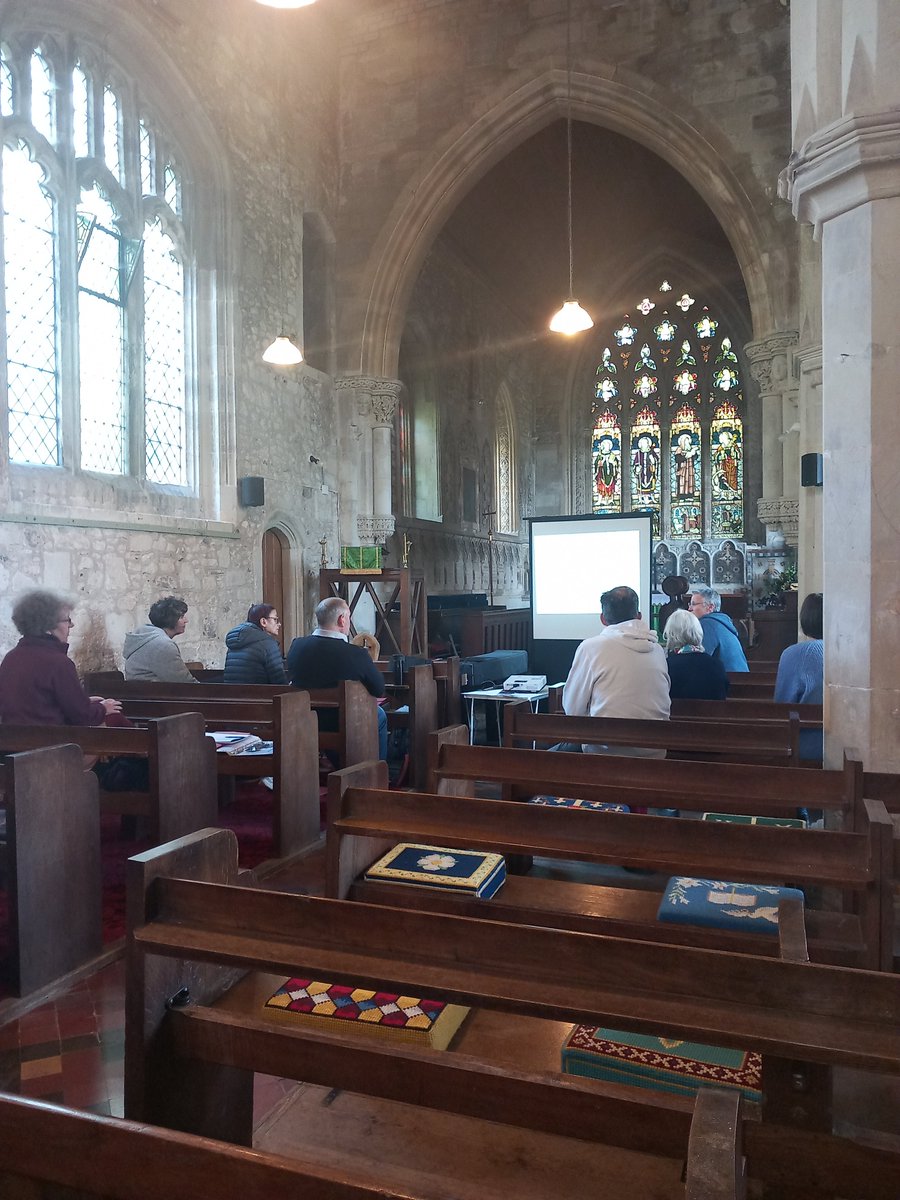 RingingTeachers's tweet photo. Clare  McArdle led an M2C course at Marsworth in Buckinghamshire.  Everyone  was offered a chance to conduct or to run an ‘exercise’ and it was great  to see the exercises working in practice - a great atmosphere, and much  was accomplished.  https://t.co/e0e1ZnVVFD #ARTM2C https://t.co/0K0Zh3t3mK