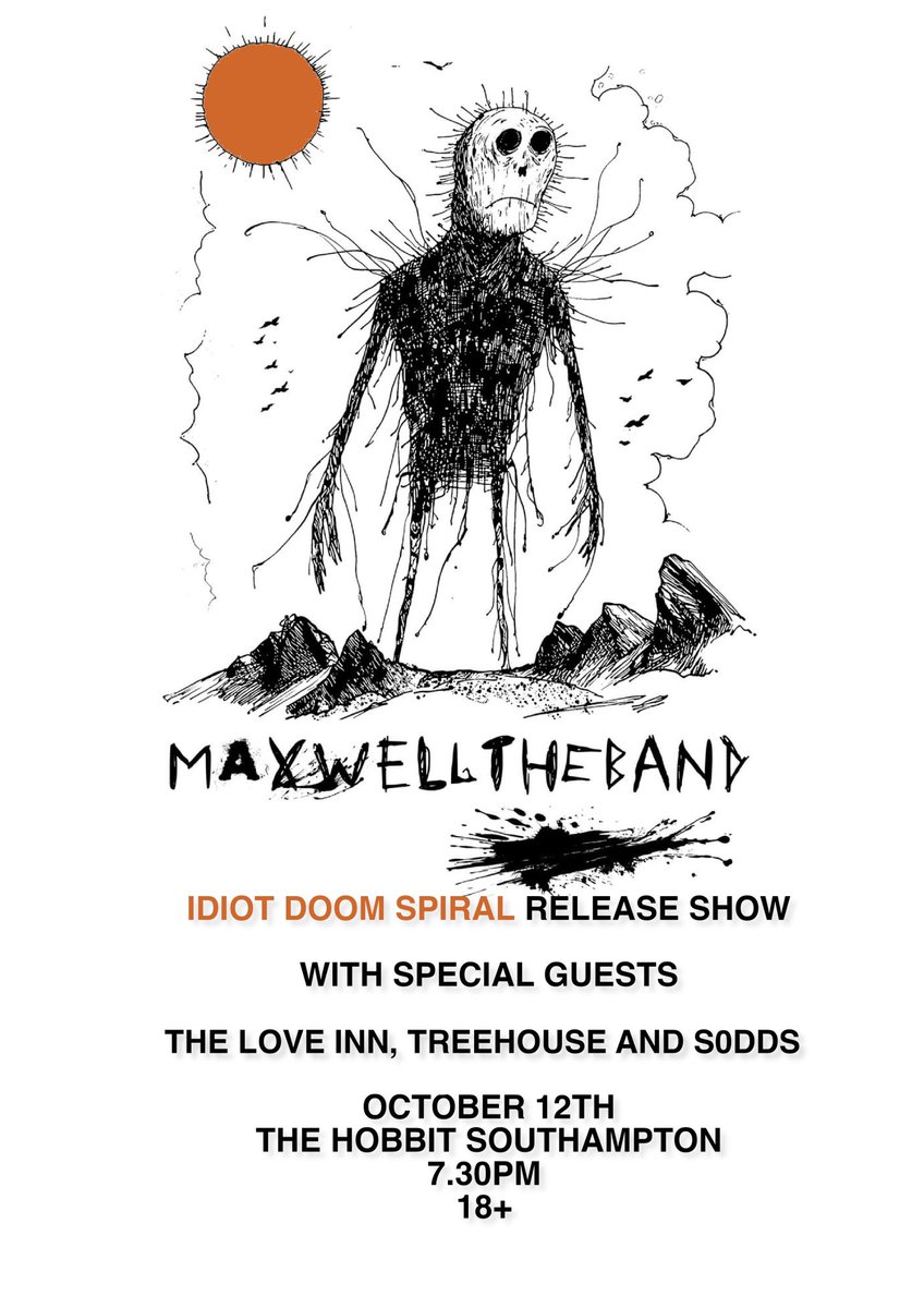 Dropped some guesties for <a href="/Maxwelltheband_/">MAXWELLTHEBAND</a> also supporting them tomorrow in Southampton with <a href="/TREEHOUSE_UK/">TREEHOUSE</a> Also going to see them in Brighton tonight. It’s a Maxwell weekend baaaaaby 🔥