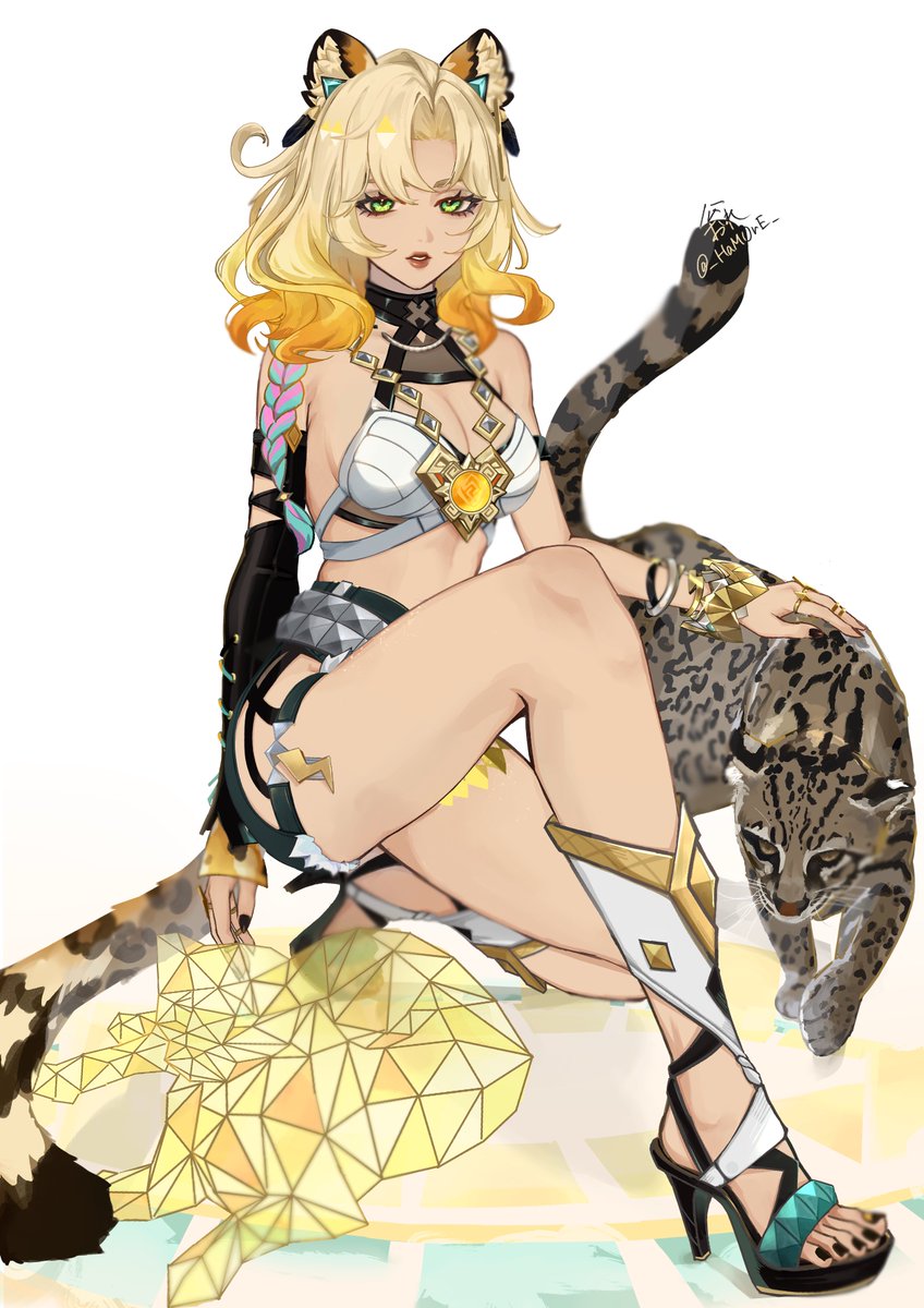 実装日に間に合い合いませんでした！！

 #GenshinImpact #Xilonen #原神 #シロネン