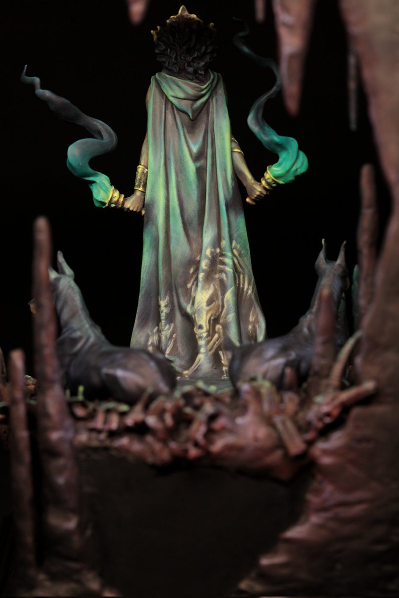 Graphigaut's tweet image. My new project is done. It has been ages I haven&apos;t work on an expo figure. 
This one will contest at Scale Model Challenge in Netherlands next week.
Then I&apos;ll share with you all pictures :)