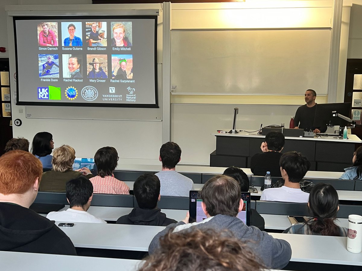 Phil Donoghue (@glpcjd) on Twitter photo Awesome talk on the palaeobiology of Ediacaran beasties using computed fluid dynamics by Imran Rahman <a href="/VirtualPalaeo/">Imran Rahman</a> at last week's Palaeo Seminar <a href="/BristolPalaeo/">UoB Palaeobiology</a> <a href="/UoBEarthScience/">University of Bristol Earth Sciences</a> Awesome talk on the palaeobiology of Ediacaran beasties using computed fluid dynamics by Imran Rahman <a href="/VirtualPalaeo/">Imran Rahman</a> at last week's Palaeo Seminar <a href="/BristolPalaeo/">UoB Palaeobiology</a> <a href="/UoBEarthScience/">University of Bristol Earth Sciences</a>