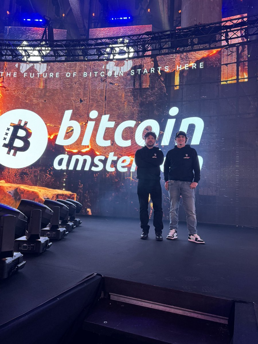 launchpunks's tweet photo. βπ What a great event at #BitcoinAmsterdam! Amazing to meet so many projects and builders pushing innovation in the space. Exciting times ahead for #crypto and #blockchain! π #Networking #LaunchPunks #Innovationβ https://t.co/Q6mtmOue3y