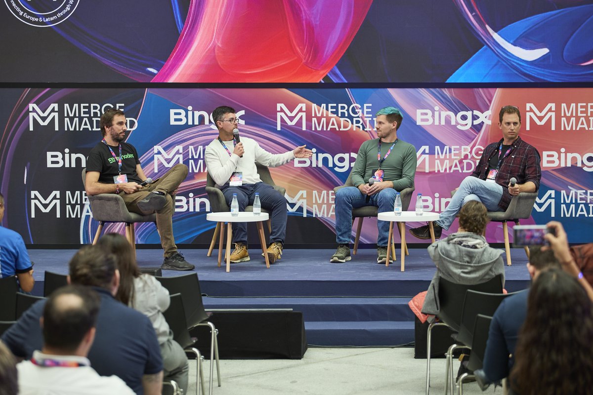 Stakely at @MergeMadrid: An experience to remember 🚀

We’ve wrapped up our participation at Merge Madrid and are thrilled to share what has been an extraordinary experience 

🧵⬇️