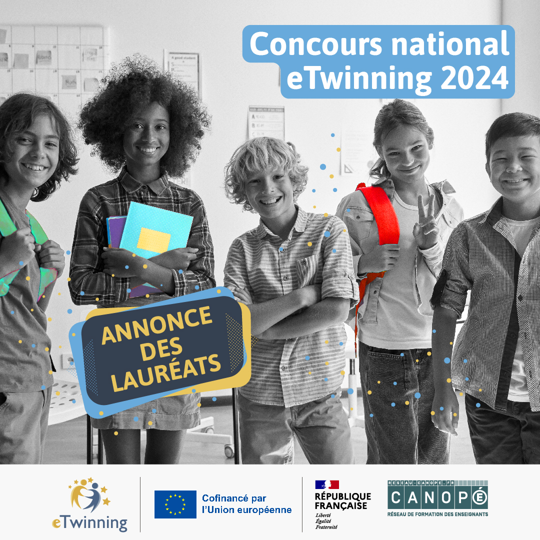 🎉 Vous êtes curieux de savoir quels projets #eTwinning ont remporté les prix du #ConcoursNational 2024 ? 🏆✨
Suivez ce lien pour découvrir les projets lauréats et laissez-vous inspirer par ces initiatives incroyables ! 
👉 etwinning.fr/actualites-nat…