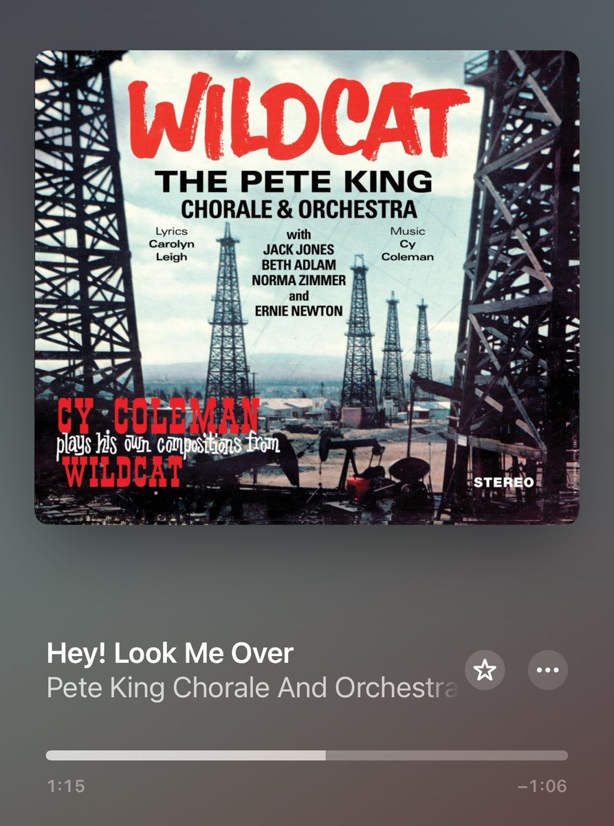 castalbummaster's tweet photo. Next Up: #Wildcat #CyColeman #CarolynLeigh #StudioCast @stagedoorlondon https://t.co/hx4oFxghfc