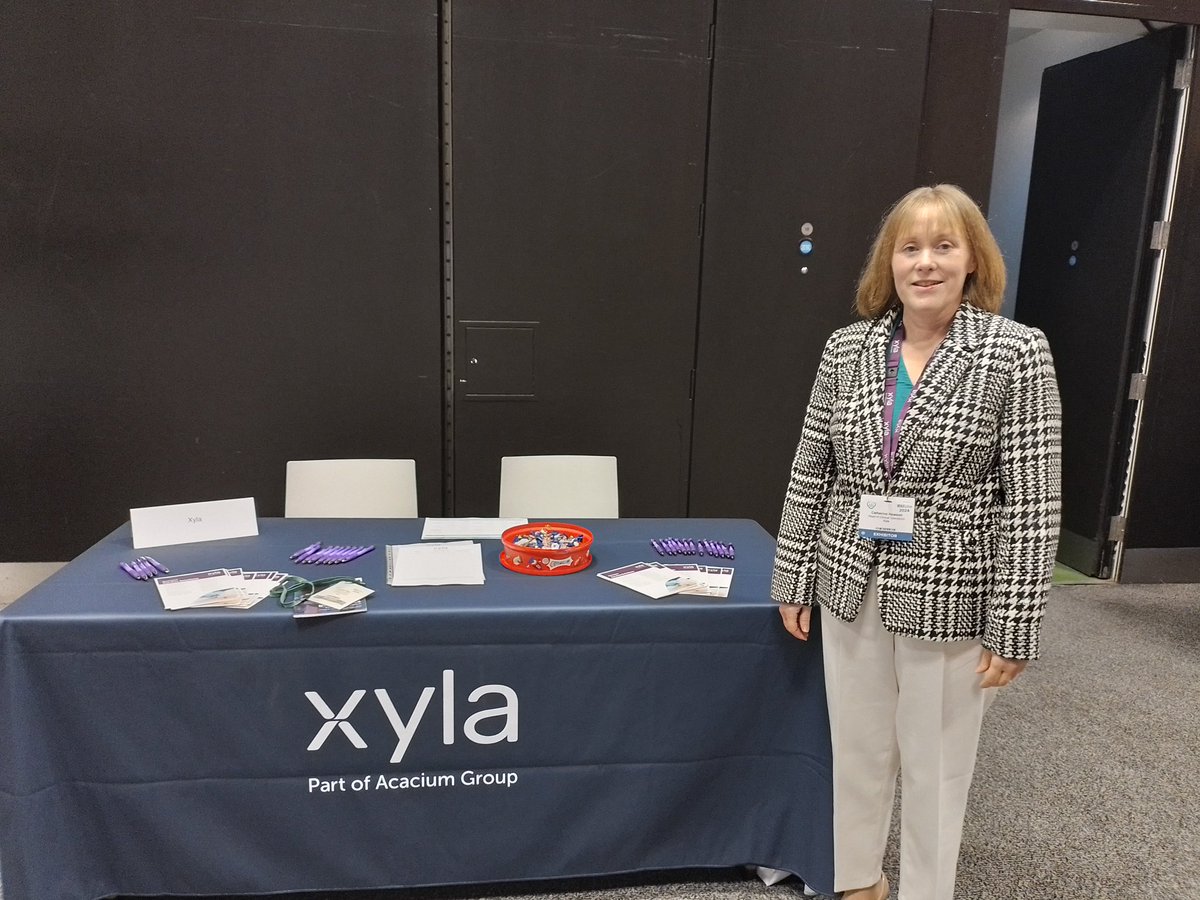 hewsoncat's tweet photo. Set up and excited to meet delegates at BSEcho in Edinburgh. #xyla #bsecho2024 https://t.co/zLimKJwR7K