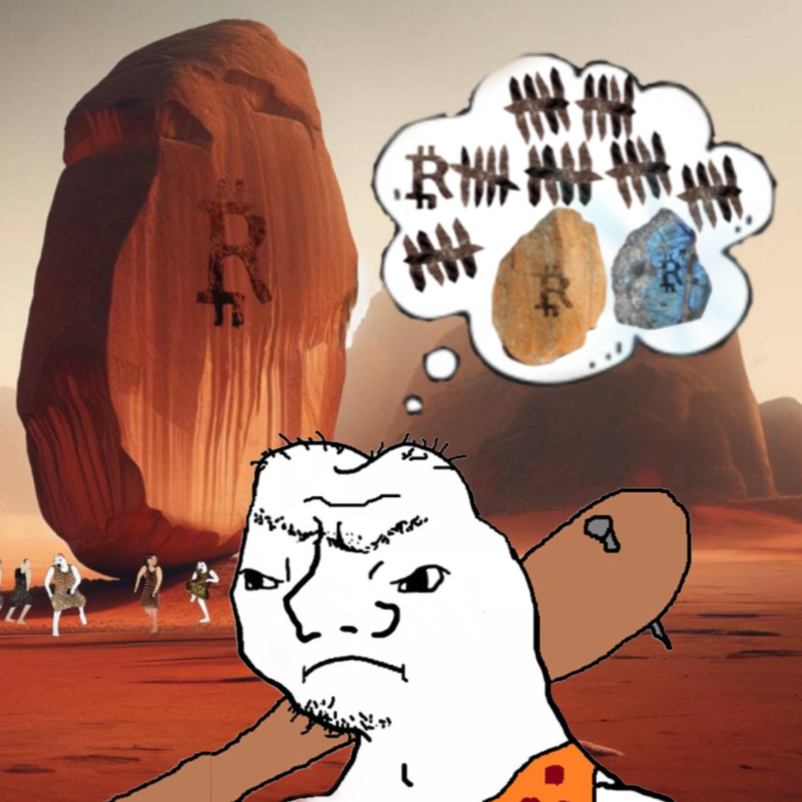 RockTribeChief's tweet photo. @Poloniex OOga booga. 
$Rock is the ancient crypto. DYOR for inspiration🌋 https://t.co/t65rG8GVpv