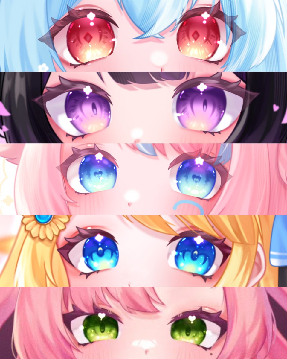 Lalune18855980's tweet photo. 嗚呼！！超多眼睛！！✨🩷 https://t.co/sznjGoSEJK