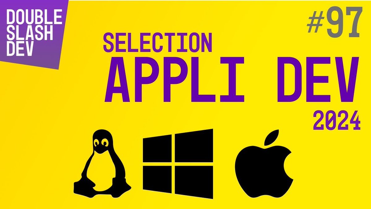 Nouvel épisode avec tous nos logiciels et outils 

Soit en vidéo
buff.ly/4eG7aDH 
Pro Tips : la vidéo contient des chapitres 

soit via la liste  ⤵️