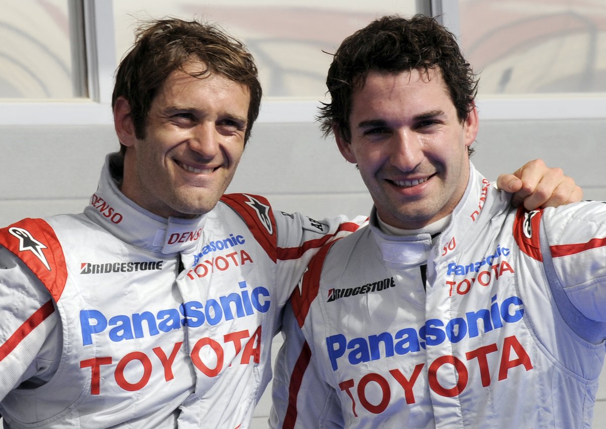 F1's tweet photo. Memories in red and white ❤️🤍

15 years after bowing out of the sport, Toyota return to F1 in a technical partnership with @HaasF1Team 🤜🤛

Toyota scored 13 podiums and a best finish of P4 in the constructors' standings in 2005 during their eight-year stint as an F1 team

#F1 @en_toyota