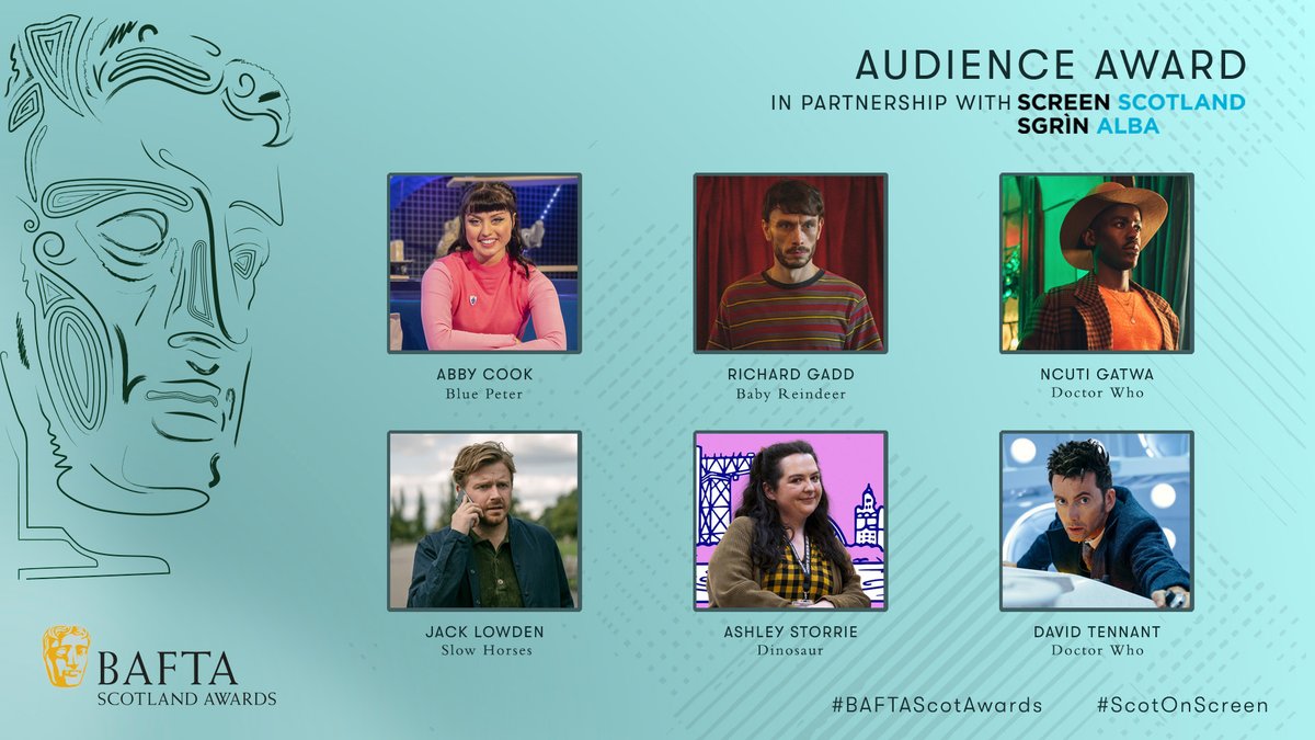 It's time to have your say on the only #BAFTAScotAwards winner decided by YOU!

The nominees for the Audience Award in partnership with <a href="/screenscots/">Screen Scotland</a> are… 👇