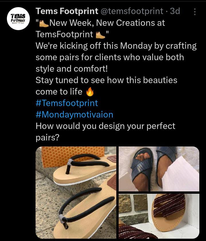 temsfootprint's tweet photo. 🎉 TGIF from TemsFootprint! 🎉
We've completed the final pairs for the week, and it's been a whirlwind of crafting, stitching, and polishing! 👟
Time to kick back and celebrate a productive week! 🍻👣
#TemsFootprint #TGIF
P.S.: What kind of shoes are you rocking this weekend? https://t.co/JiT03Meo8e