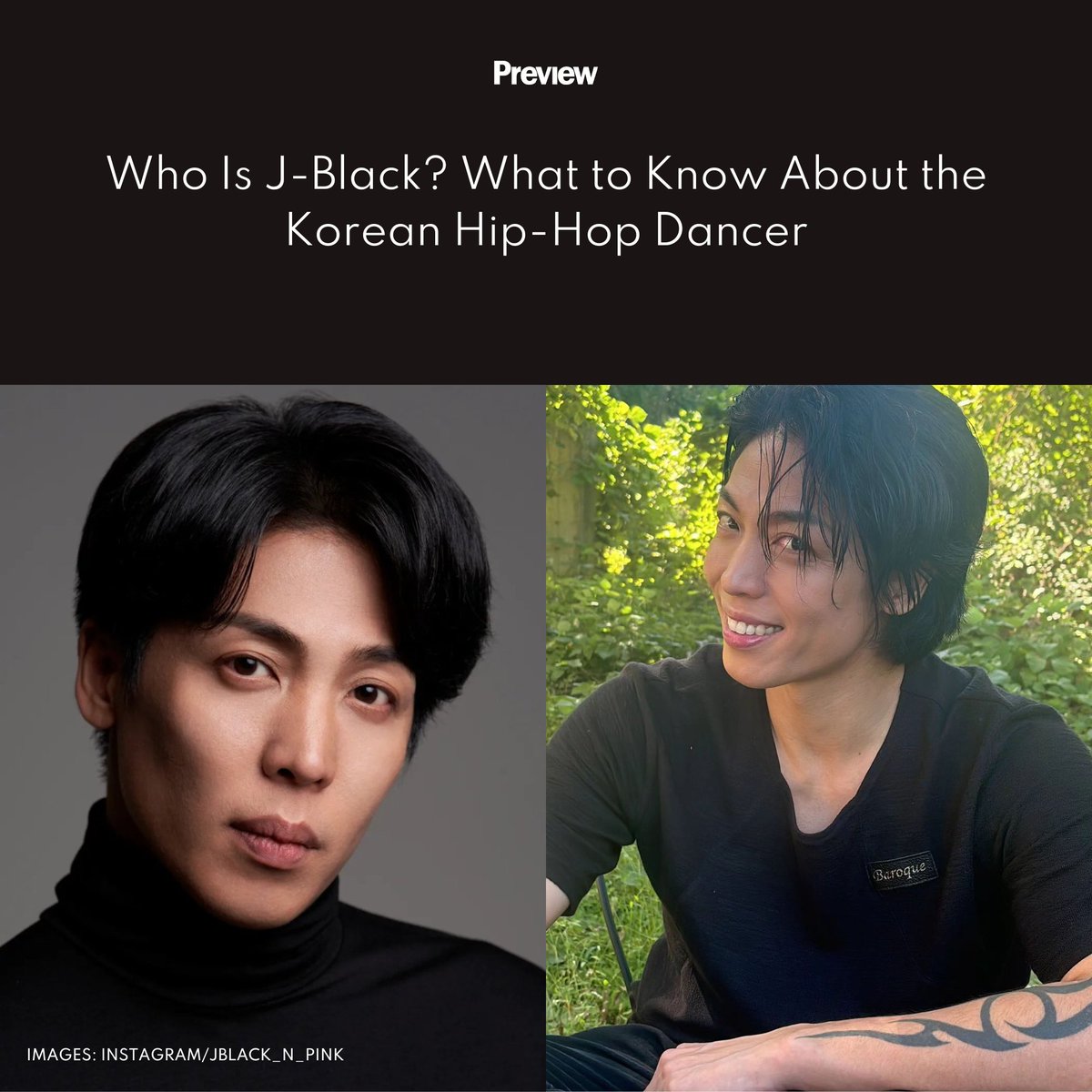 previewph's tweet photo. #JBlack, a Korean hip-hop dancer and choreographer, is going viral among Filipinos for his resemblance to Vice Ganda! Learn more about the dancing star here: https://t.co/p1xA6v4Ter https://t.co/7rOyikNmdw