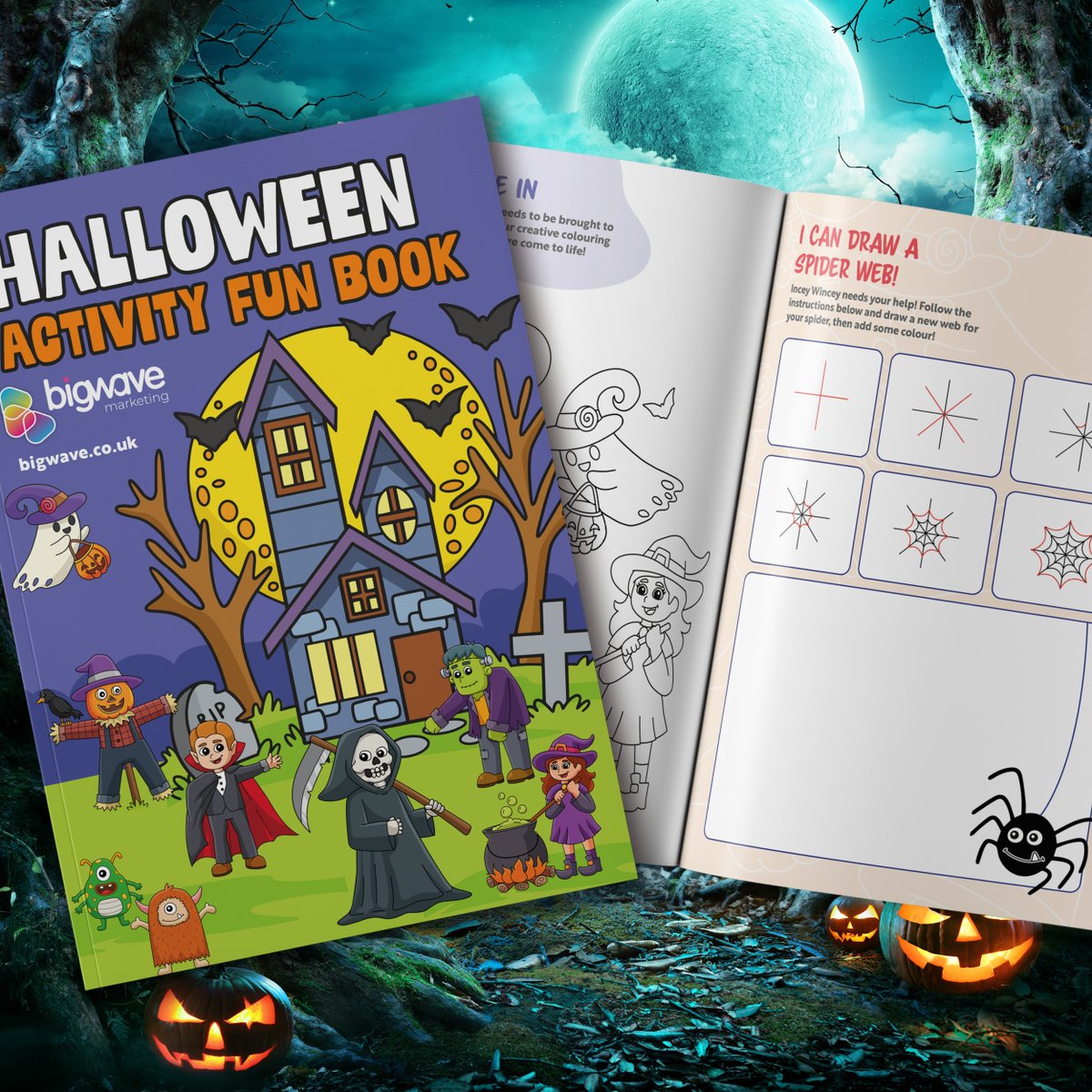 Have you heard? We have some Fang-tastic Fun for parents, local schools and community groups! 🧛‍♀️🦇

Our Halloween Activity Packs are packed with games and puzzles. Fully customisable with logos and promotional messaging.

📩 Email today: tomgozna@bigwave.co.uk

#Bigwave