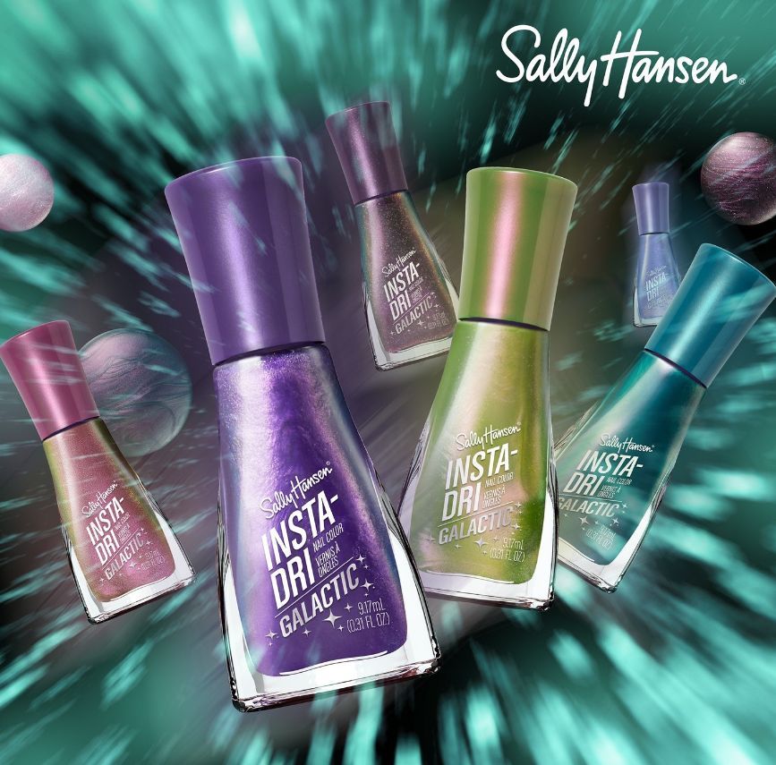 RT &amp; follow 2 #WIN the Sally Hansen Galactic range ✨ Competition ends 23:59 14/10/24, Ts&amp;Cs apply please see bio. 16+ and UK only. Superdrug Stores plc is the promoter.