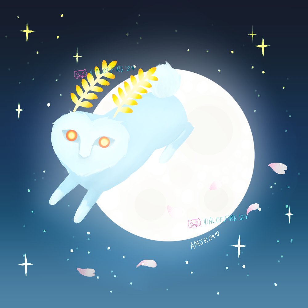VialofFire's tweet photo. A Blupee with the moon in the sky๐๐๐ธ
#Linktober day 21: Spirit
#Peachtober24 day 4: Sky
#Nestober24 day 13: Moon
#blupee #zelda https://t.co/aaCgJ2RG7w