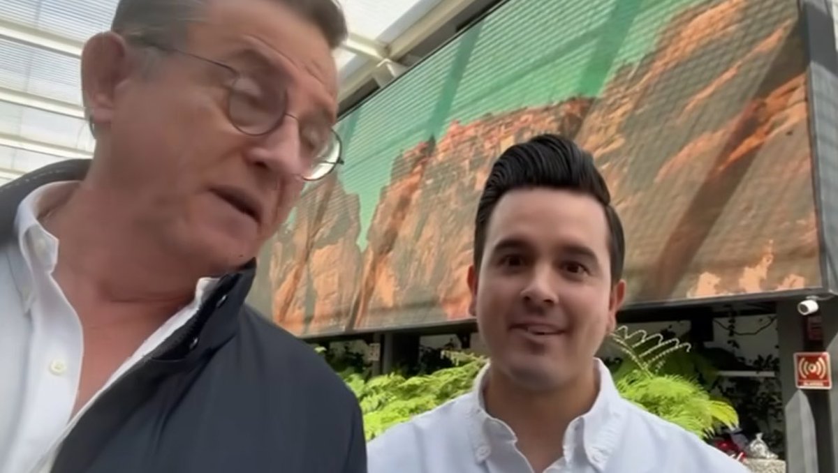 Miren quién nos visitó en <a href="/Azteca/">TV Azteca</a> y se reunió con <a href="/jorgegarralda/">JORGE GARRALDA</a>.

#VivaLaLibertad 😌