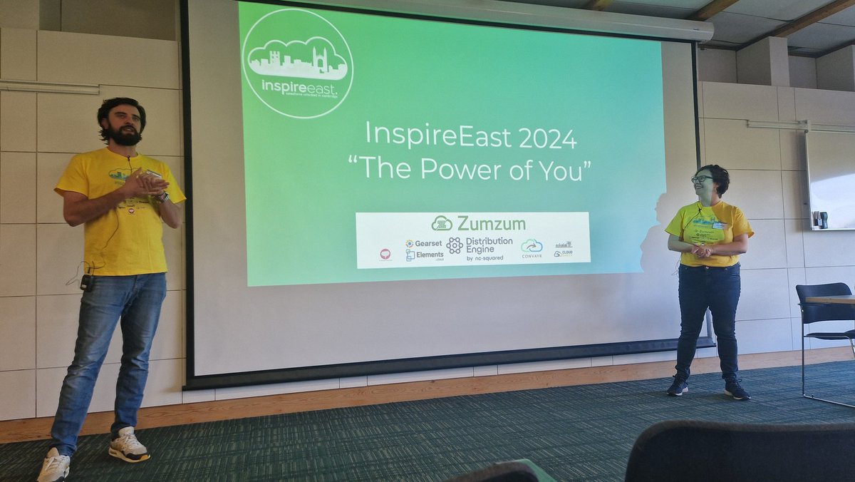 <a href="/_jxckmcc/">Jack McCurdy</a> kicking off <a href="/inspire_east/">InspireEast</a> .. a day of learning, and being inspired by the #PowerofYou 💪