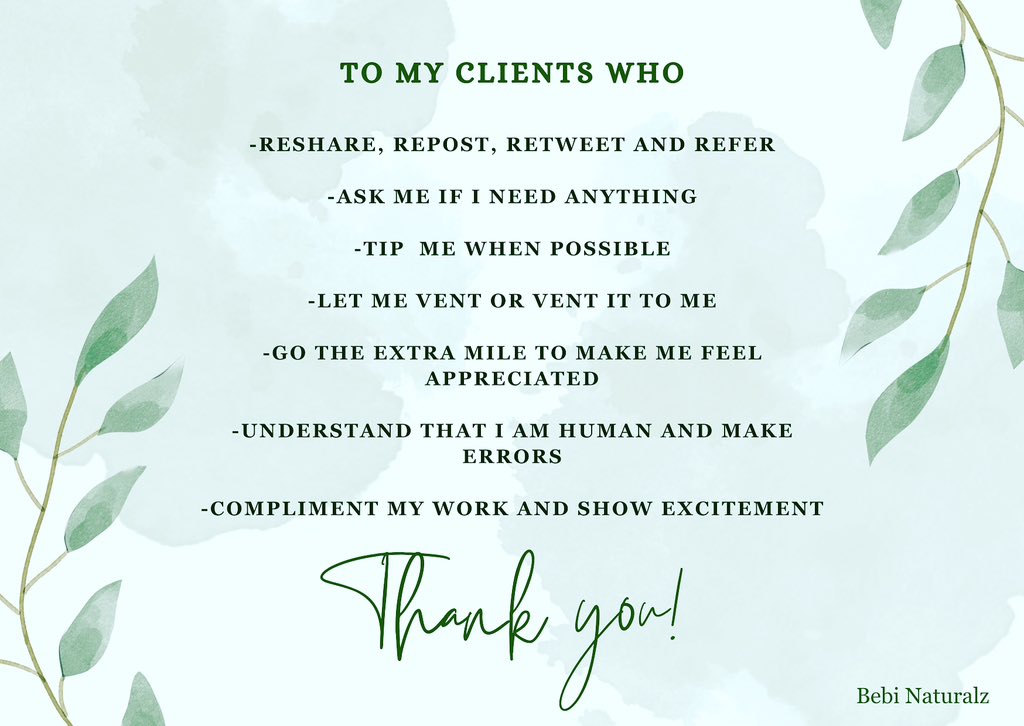 BebiNaturalz's tweet photo. We’re so grateful for your trust and support in Bebi Naturalz! 🙏🏾
Your loyalty and love for our natural hair care services inspire us to keep delivering the best for your crowns. 👑
Here’s to more healthy, beautiful hair moments together! 💛
-
-
-
#ThankYou
#NaturalHairCommunity https://t.co/p3u61dROcF