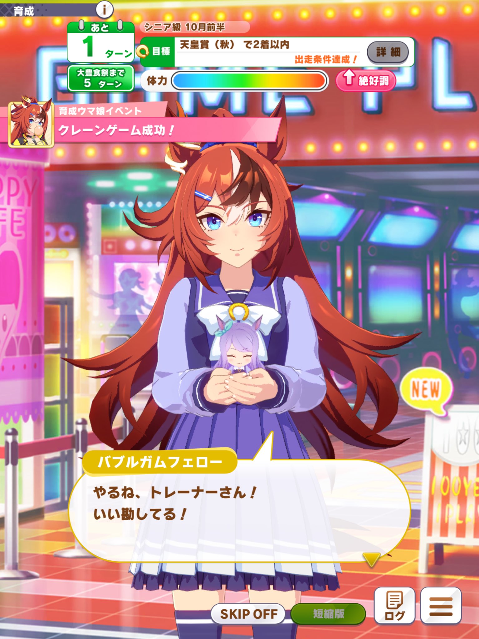バブルガムフェロー  天皇賞（秋）ジャパンカップ  他  現地購入 ５枚 ウマ娘 4Kリマスター】1996年 天皇賞（秋）（GⅠ） | バブルガム