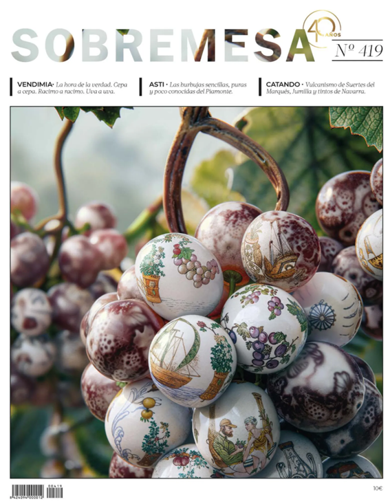Adiós a <a href="/rsobremesa/">Revista Sobremesa</a> 

Cierra la revista de vino y gastronomía tras celebrar su 40 aniversario este 2024

Era parte del canal de venta de vino <a href="/vinoseleccion/">Vinoselección</a>, que fue adquirido por <a href="/Cvne/">CVNE</a> en abril de este año

Un placer haber colaborado y escrito en sus páginas