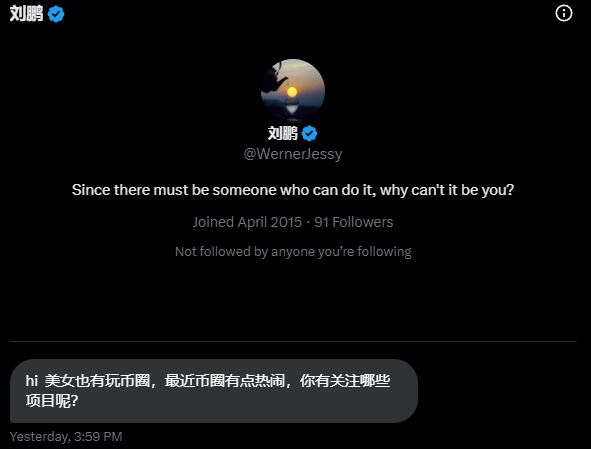 I got Chinese dudes dming me thinking I'm a girl asking about shitcoins.

This is the alpha: Chinese women are running crypto this cycle. If you have a "cabal" group and there isn't a Chinese woman in the circle then it isn't a real cabal.