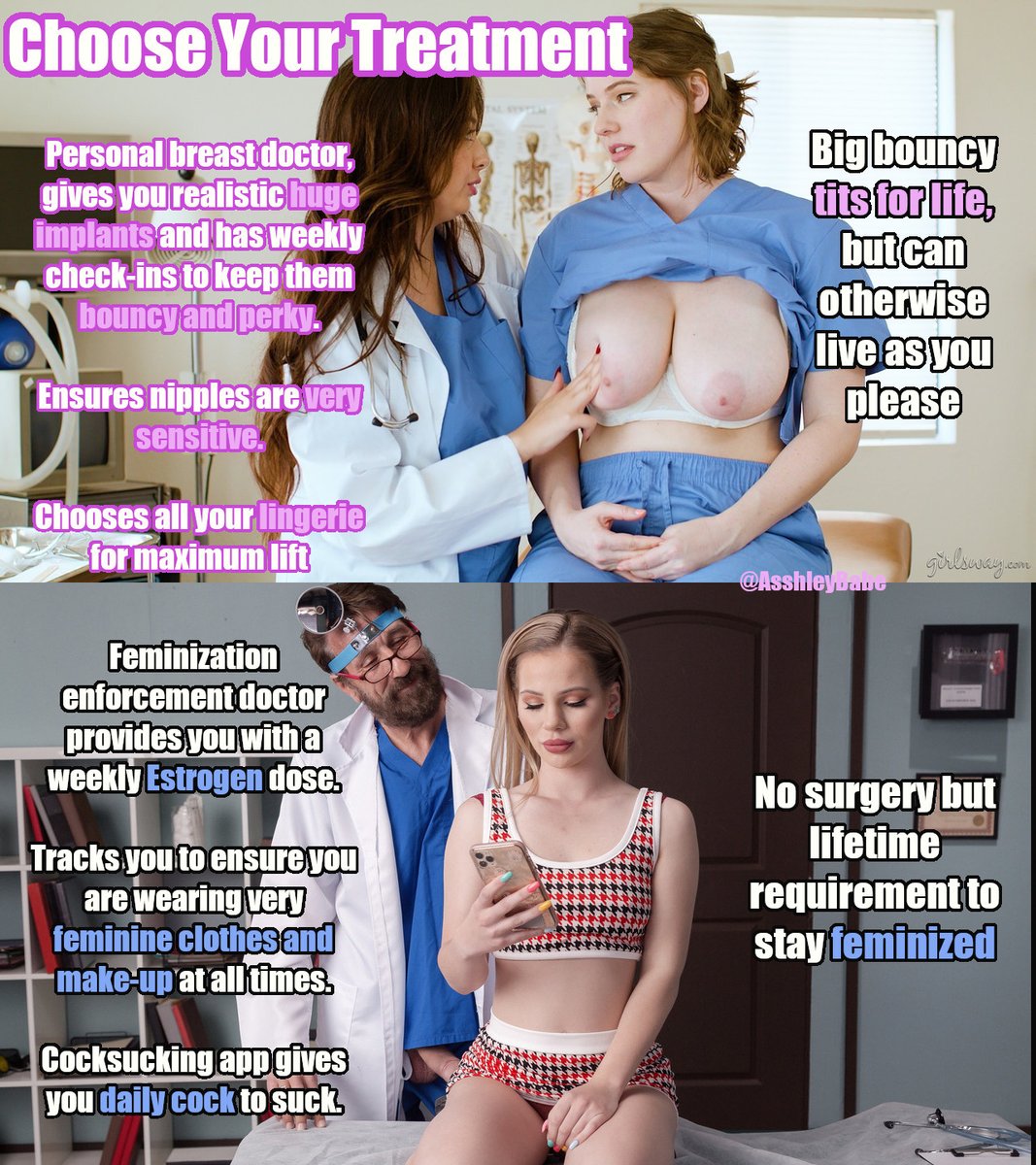AsshleyBabe's tweet photo. You are required to have a feminizing treatment, but you are allowed to choose.

🍈🍈 Big Bouncy Tits 🍈🍈

👗👗Lifetime Feminization👗👗 https://t.co/ULeN78ybI3