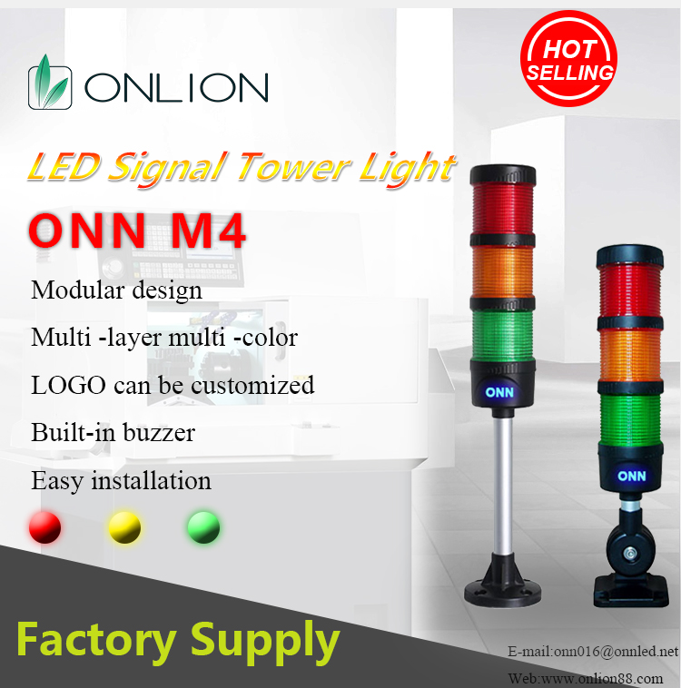 ONN_lighting's tweet image. The best-selling product ONN-M4 is a traditional multi-layer multi-color LED warning light with stable performance and long life.
#signaltower #ledwarninglight