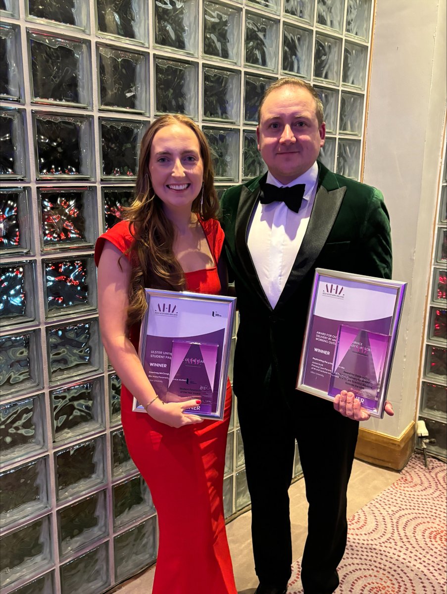 Ulster University (@ulsteruni) on Twitter photo Congratulations to Courtney McCaughley who won Student Paramedic of the Year for Northern Ireland at the <a href="/AHAwards/">AHAwards💙</a> last night, alongside staff member Jamie Scott who won the 'Outstanding Care Outside the NHS' award.
#WeAreUU | #ProudOfUU | <a href="/UlsterUniSoNP/">Ulster Uni Nursing and Paramedic Science💙</a> | <a href="/_cmccaughley/">Courtney McCaughley</a> Congratulations to Courtney McCaughley who won Student Paramedic of the Year for Northern Ireland at the <a href="/AHAwards/">AHAwards💙</a> last night, alongside staff member Jamie Scott who won the 'Outstanding Care Outside the NHS' award.
#WeAreUU | #ProudOfUU | <a href="/UlsterUniSoNP/">Ulster Uni Nursing and Paramedic Science💙</a> | <a href="/_cmccaughley/">Courtney McCaughley</a>