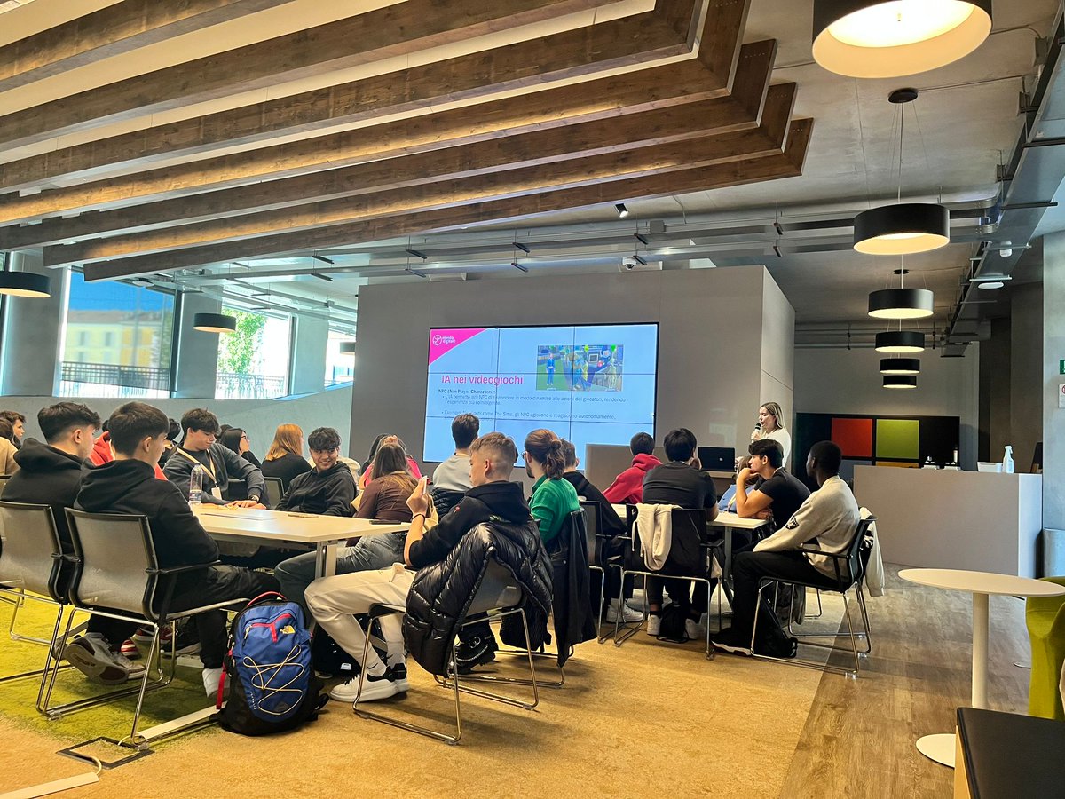 Oggi in #MicrosftHouse con #ItalIALab "Game Changers, l'intelligenza artificiale che cambia le regole". Workshop su AI e Gaming con <a href="/ElisaChier22205/">Elisa Chierchiello</a> <a href="/fmdigitale/">Fond. Mondo Digitale</a> <a href="/microsoftitalia/">Microsoft Italia</a> <a href="/MI_DigitalWeek/">Milano Digital Week</a> #MDW2024
