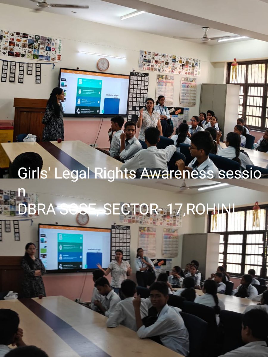 Empowering our girls,shaping our future!  Students at the ASOSE, Sec-17, showcase their creative efforts for #BetiBachaoBetiPadhao.Through art and awareness,they remind us of the importance of education,equality, &amp; empowerment for every girl child. #WomenEmpowerment #BetiPadhao