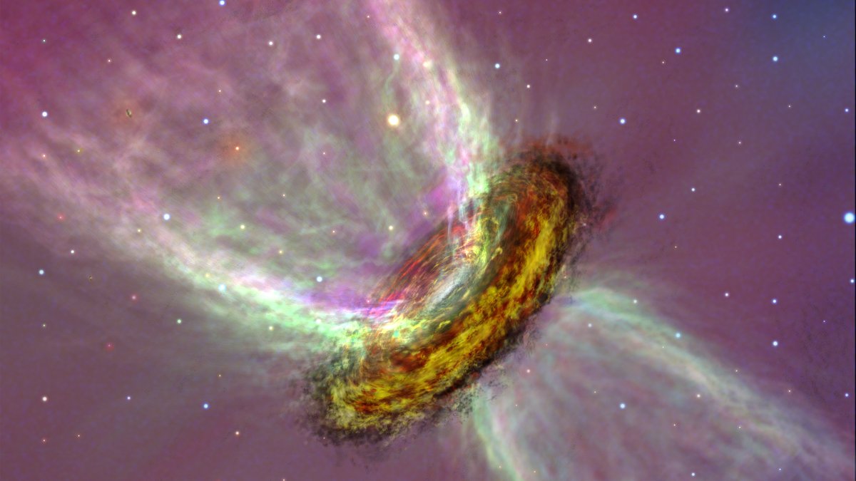 Astronomi so pridobili prvi visokoločljiv posnetek vetrov, ki izhajajo  iz protoplanetarnih diskov. Takšni vetrovi igrajo pomembno vlogo pri  oblikovanju planetov.

portalvvesolje.si/novice/2024/Op…

📸 NAOJ