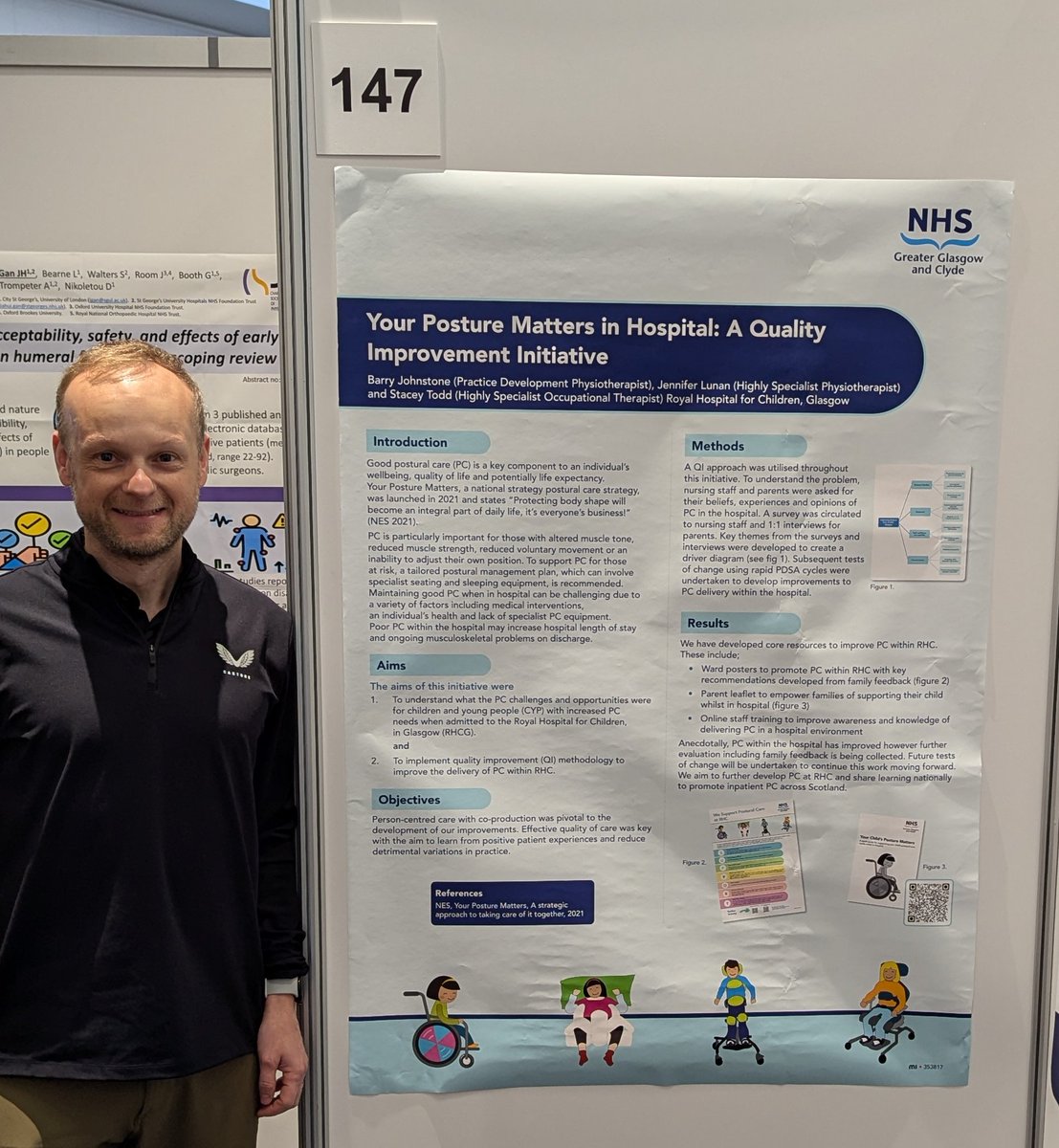 Acute Paediatric Physiotherapy Service (@nhsggcrhcphysio) on Twitter photo #Physio24
<a href="/barryjohnstone9/">Barry Johnstone</a> sharing our postural care quality improvement work in <a href="/RHCGlasgow/">Royal Hospital for Children, Glasgow</a>. #posturematters <a href="/JennyLunan/">JennyLunan</a> <a href="/TheAPCP/">TheAPCP</a> <a href="/ashleydawnPT/">Ashley Johnstone</a> #Physio24
<a href="/barryjohnstone9/">Barry Johnstone</a> sharing our postural care quality improvement work in <a href="/RHCGlasgow/">Royal Hospital for Children, Glasgow</a>. #posturematters <a href="/JennyLunan/">JennyLunan</a> <a href="/TheAPCP/">TheAPCP</a> <a href="/ashleydawnPT/">Ashley Johnstone</a>