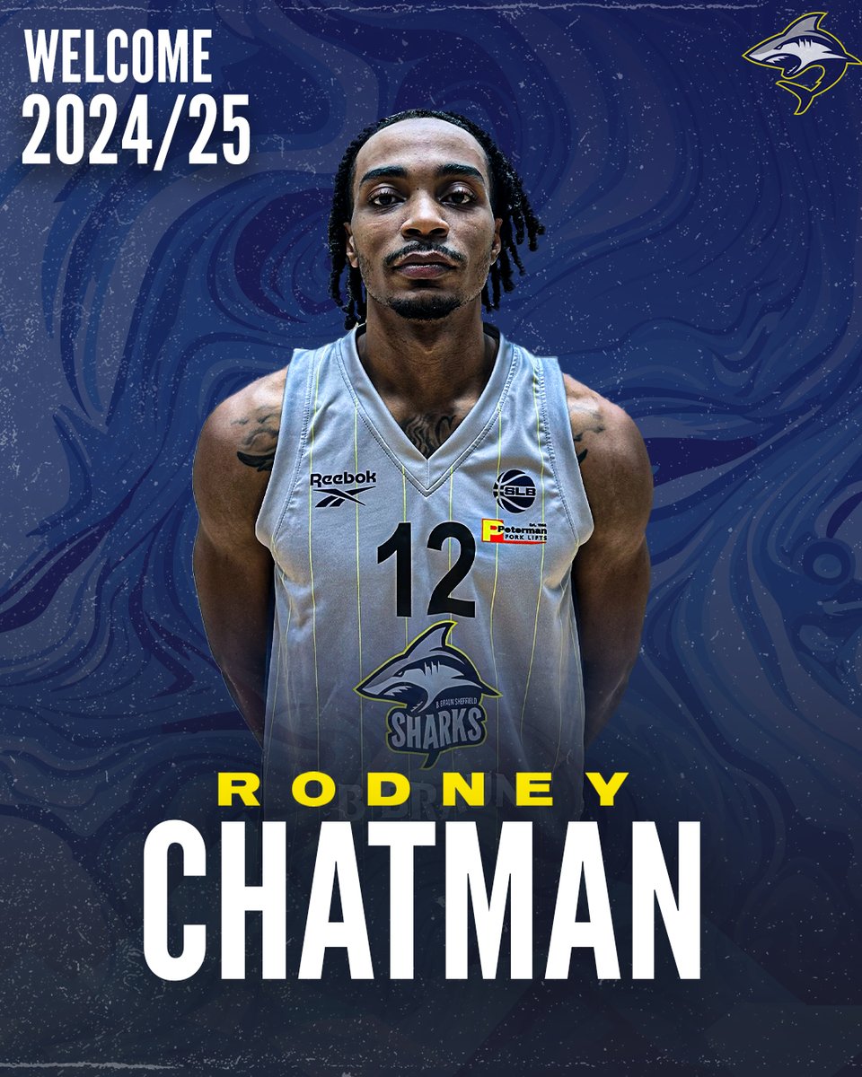 Welcome Rodney Chatman to Sheffield!! 🦈

🔗 read more at sheffieldsharks.co.uk/sheffield-shar…