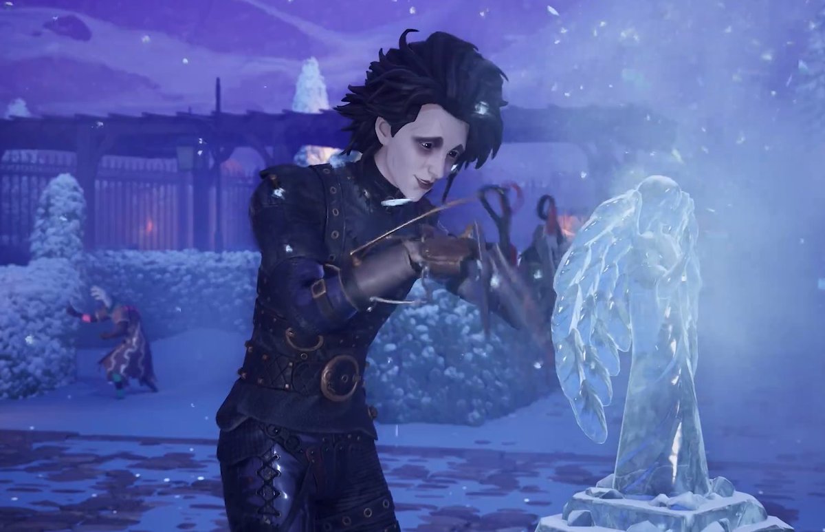capyxFN's tweet image. Edward Scissorhands in Fortnite.