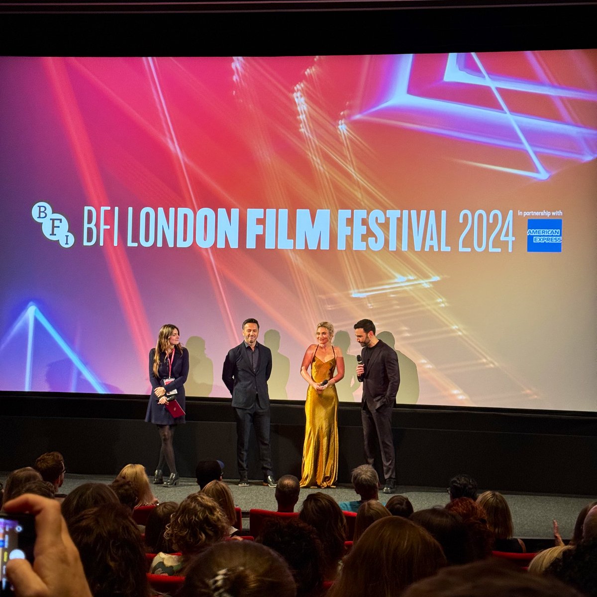 Drum & Lace (@drumandlace) on Twitter photo So amazing to get to see & hear at what parts of a film folks laugh, cry & react to irl ❤️🔥 thanks <a href="/BFI/">BFI</a> #LFF for hosting the UK premiere of ‘All of You’, starring <a href="/brettgoldstein/">Brett Goldstein</a> & Imogen Poots, dir by Will Bridges and co-scored by <a href="/ihultquist/">Ian Hultquist™</a> & I 🙏 #LFF2024 So amazing to get to see & hear at what parts of a film folks laugh, cry & react to irl ❤️🔥 thanks <a href="/BFI/">BFI</a> #LFF for hosting the UK premiere of ‘All of You’, starring <a href="/brettgoldstein/">Brett Goldstein</a> & Imogen Poots, dir by Will Bridges and co-scored by <a href="/ihultquist/">Ian Hultquist™</a> & I 🙏 #LFF2024