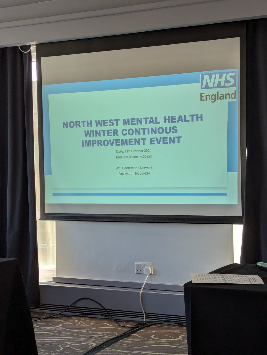 Excited to present the great work of <a href="/NHS_CWPi/">CWPi</a> today at the North West Mental Health CI Event. <a href="/cwpnhs/">Cheshire and Wirral Partnership NHS FT</a> <a href="/SEdwardsCWP/">Suzanne Edwards</a>