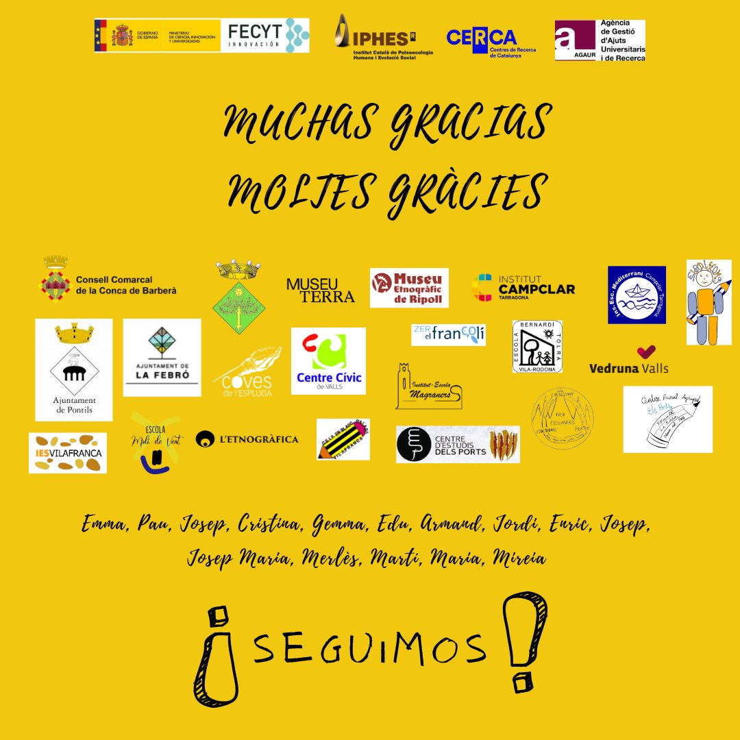 Al igual que los rebaños...las veredas no se acaban...siempre derivan a otras...
Hemos acabado nuestro proyecto financiado por <a href="/FECYT_Ciencia/">FECYT</a> y agradecemos a todas las personas e instituciones que lo han hecho posible