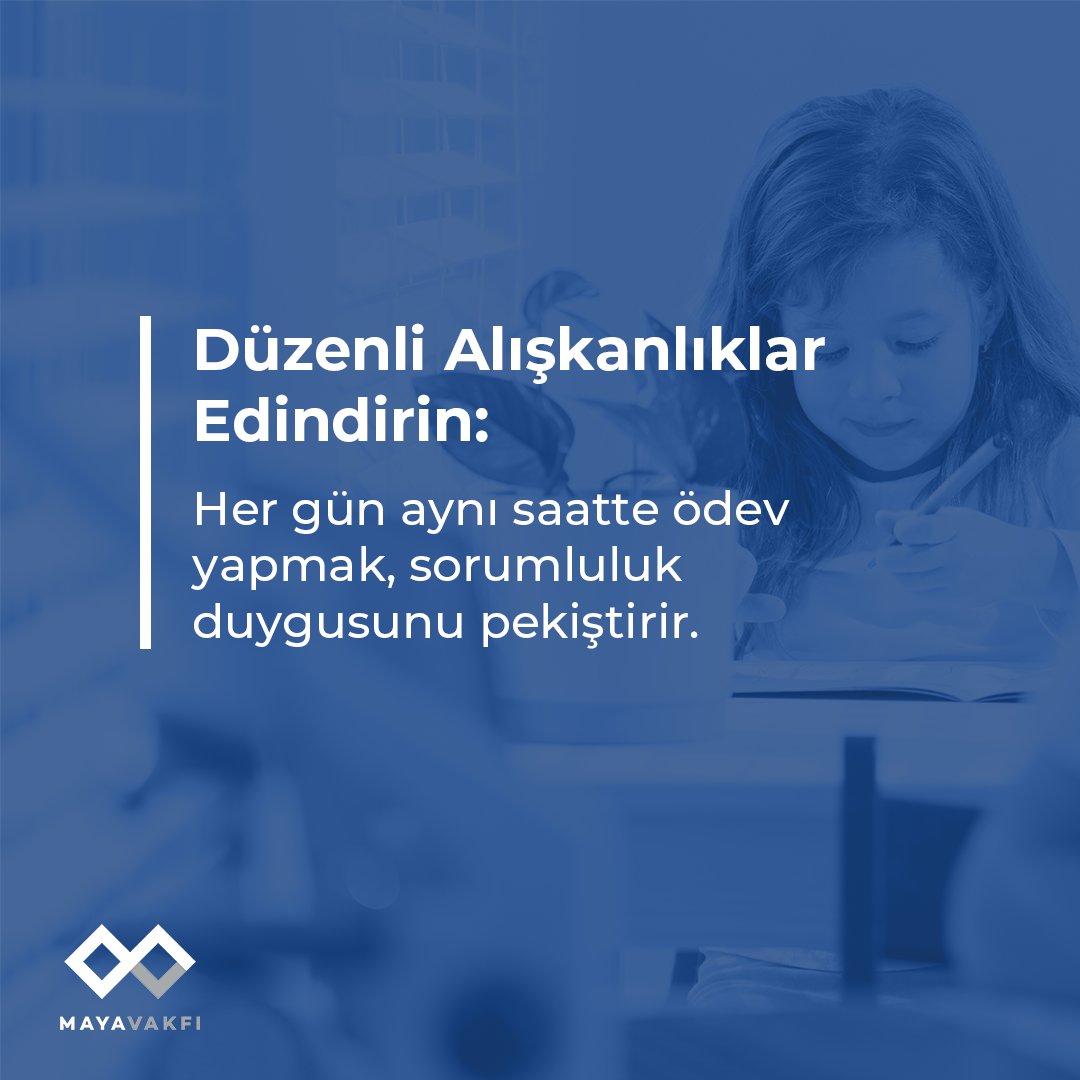 MayaVakfi's tweet image. Unutmayın, çocukların sorumluluklarını geliştirmek zaman alabilir, ancak sabır ve destekle bu süreci kolaylaştırabilirsiniz! Onların başarılarını kutlayarak motivasyonlarını artırmayı unutmayın! 💪🌟

#MayaVakfı #Ödev
