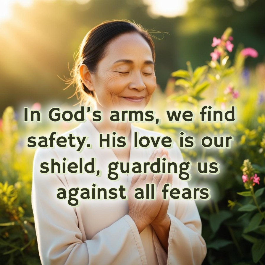 praydailygod's tweet image. 💖 Safe in God’s Arms 💖
God’s love is our shield, protecting us from fear and harm. In Him, we are always safe. 🙏✨ #GodsLove #ProtectedByGod #SafeInGod #FaithInGod #GodsShield #TrustInGod