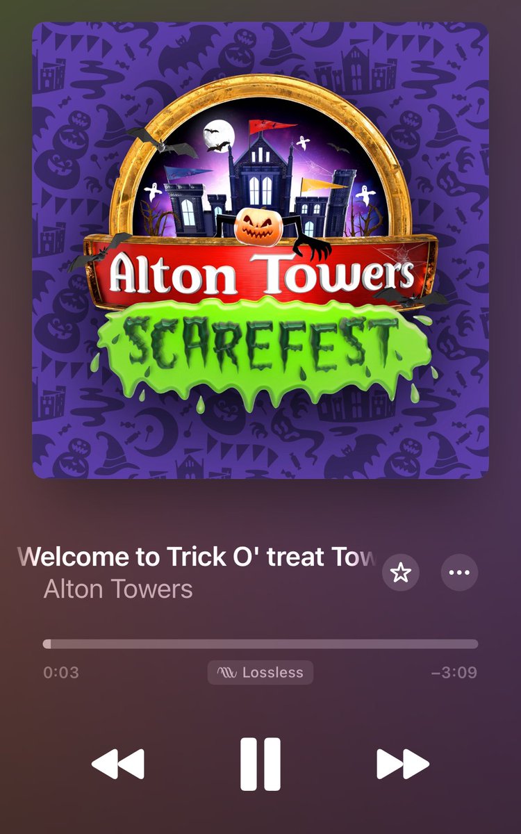 YES <a href="/altontowers/">Alton Towers Resort</a> you’ve finally released the bop of all bops 🎃👻🕺🏻
#AltonTowers #Scarefest