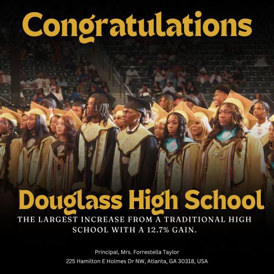 Way to go Class of 2024 Astros! Keep pushing forward and continue to shine. 🌟👏

Thank you to the teachers, administrators, support staff and our beloved alumni who have gone above and beyond to create an environment where student can and WILL succeed.

#AstroPride