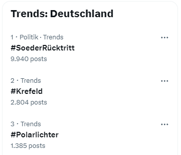 djpr's tweet photo. Wie geil wäre das, wenn #SoederRücktritt während des gesamten CSU-Parteitags trenden würde, @m_t_mask ? https://t.co/tqkAuPGXSF