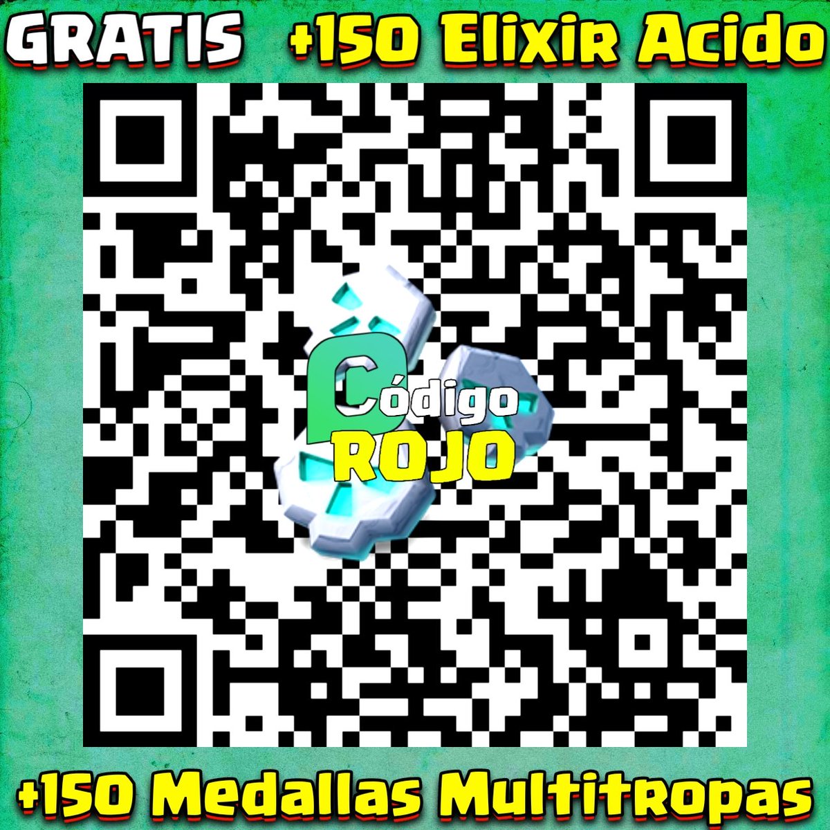 Comienza el Evento 🙌🙌
aquí tenéis un pequeño regalito para empezar 😘
+ 150 de Elixir Acido
+ 150 de Medallas Multitropas 
👇
link.clashofclans.com/?action=vouche…
👇
también:
💯% Desafío youtu.be/13bg2t9g2p8
y
¿Qué escoger?  youtu.be/Rcc9YJk3BWs

🔄+♥️ tnks