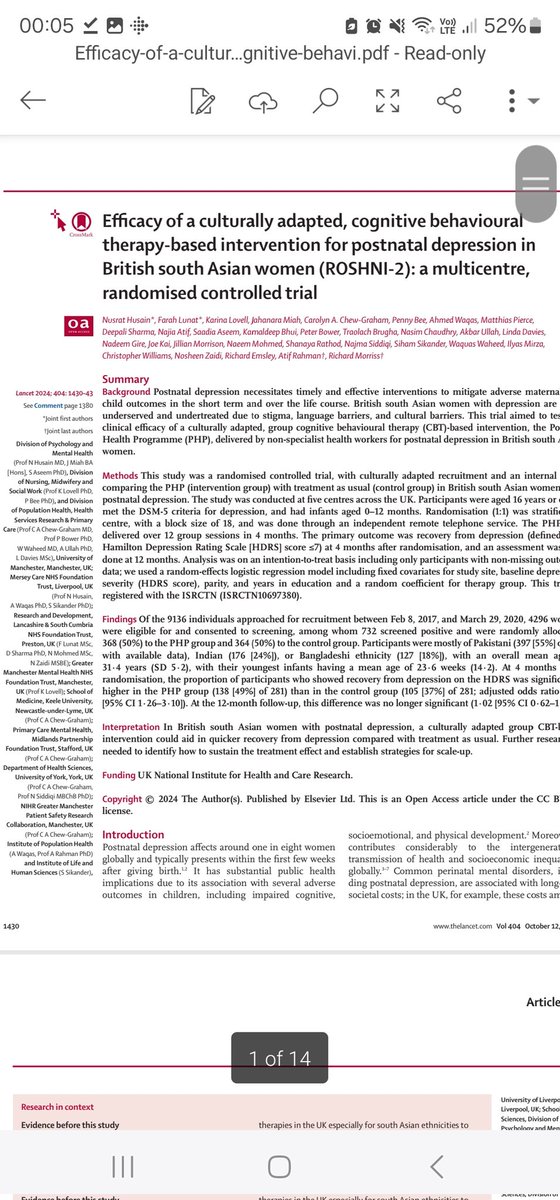Farah Lunat (@f_lunat) on Twitter photo An absolute pinch me moment to have the main ROSHNI2 paper published in <a href="/TheLancet/">The Lancet</a> . This marks a shift in the years of conversations around 'hard to reach' communities. An absolute pinch me moment to have the main ROSHNI2 paper published in <a href="/TheLancet/">The Lancet</a> . This marks a shift in the years of conversations around 'hard to reach' communities.